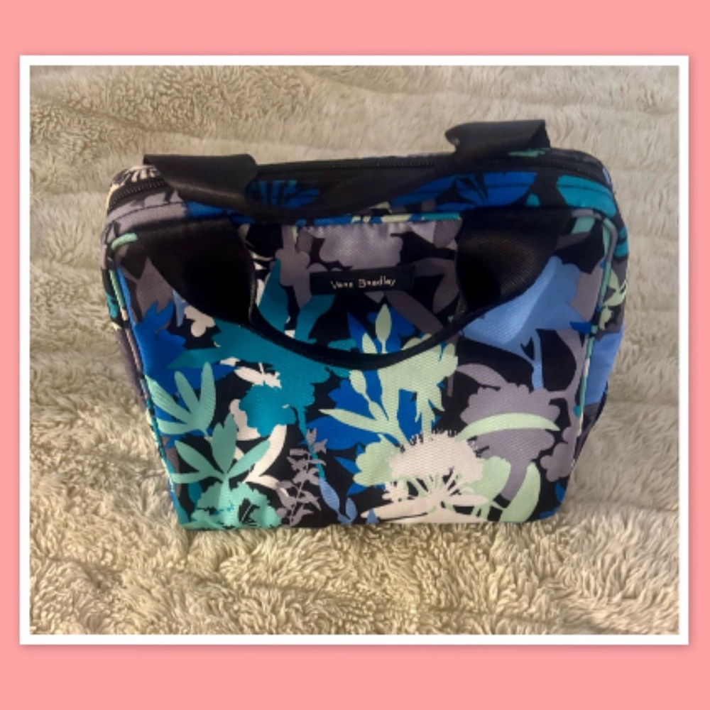 Vera Bradley Lunch Tote Cooler Bag Camofloral Retired Pattern